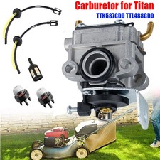 For Titan 2-in-1 Multi Tool TTL488GDO TTK587GDO Carburetor Strimmer Parts Carb