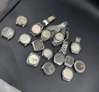 Lot of 15 Vintage Men’s Watches – For Parts / Repair