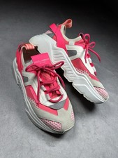Dolce & Gabbana Low Top Day Master Hot Pink White Womans Size 39