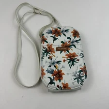 Art For The Journey Crossbody Phone Purse Monarque Frida Kahlo Tiger Lily Mint