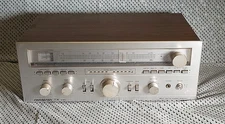 Vintage Soundesign TX 5160 AM/FM Stereo Receiver Wooden Corded 120-W Compact