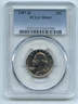 1987 D 25C Washington Quarter PCGS MS65