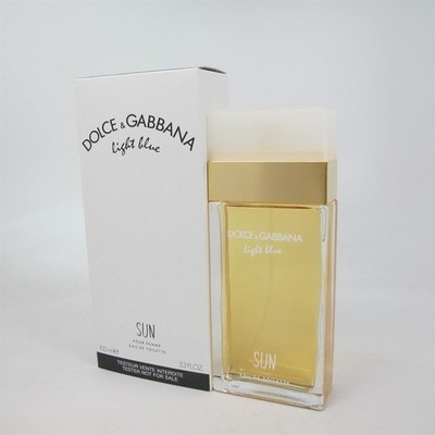 LIGHT BLUE SUN POUR FEMME by Dolce & Gabbana 100 ml/3.3 oz Eau de Toilette Spray