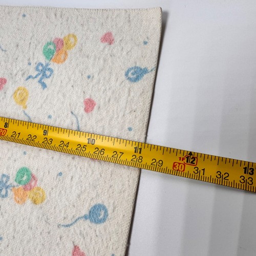 Vintage Baby Changing Mat Lap Pad Balloons & Hearts - Picture 6 of 6