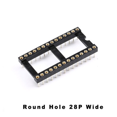 DIL/DIP IC Sockets Adaptor Integrated Circuit Socket Holder Solder Type 6-40 Pin - Picture 24 of 25