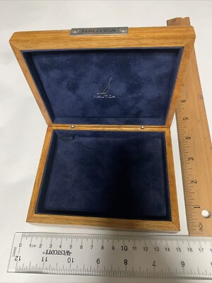 Nautica Box wood luxury keepsake chest