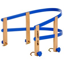 COLINT Schlittenlehne SLP 10005 Holz Rodel Schlitten Davos Hörner Kinder TÜV/GS