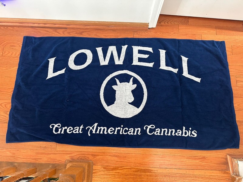 Lowell Official Merch Beach Towel Brand New Never Used!!!! 5'3"x3'8"