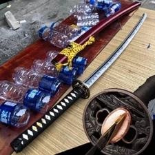 Very Sharp Nice Manganese Steel Blade Sword Japanese Samurai Katana Battle Ready