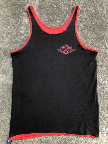 Original 1985 Nike Air Jordan Wings Vintage Tank top Shirt USA Blue Tag OG  | eBay