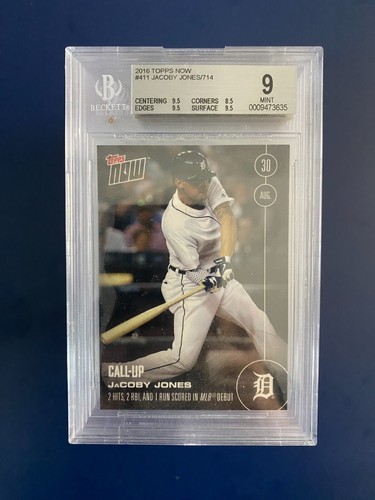 2016 Topps Now 411 JaCoby Jones