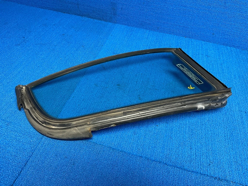 Cadillac Fleetwood Brougham 1993 puerta trasera derecha cuarto ventilación ventana vidrio OEM Foto 4 de 4