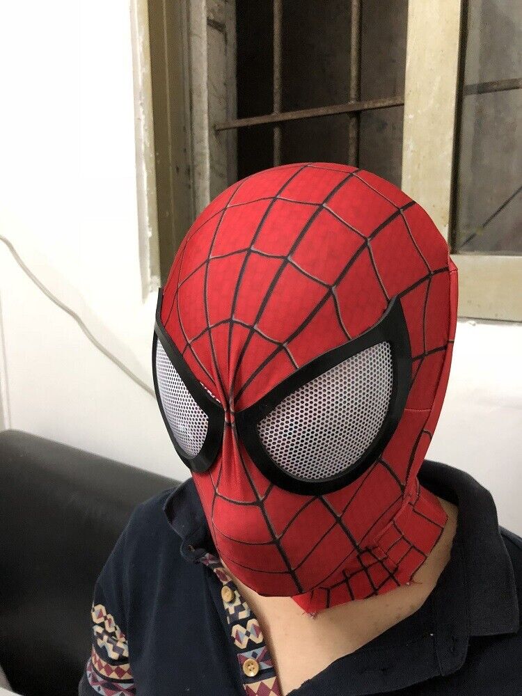 Amazing Spider-Man 2 Mask Spiderman Halloween Cosplay Costume Props High  Quality