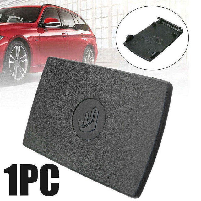 For BMW 1/3 Series Car Rear Child Seat Safety Anchor ISOFix Cover Black