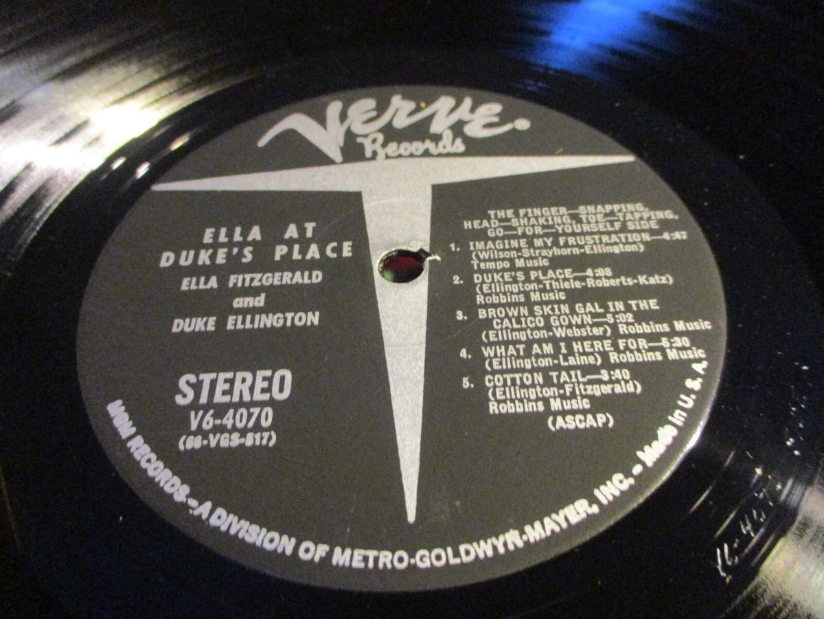 1966 ELLA AT DUKES PLACE US G/F LP Verve V6-4070 FITZGERALD