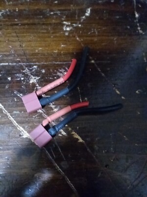 2pc Deans Ultra Plug(T-Plug) Source(Battery) Pigtail Custom