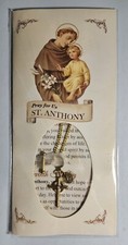 St. Anthony 'Pray For Us' Necklace- Franciscan Friars of the Atonement- NEW