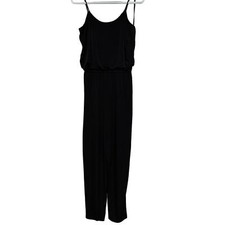 Enfocus Studio Women's Black Sleeveless Jumpsuit Size 6