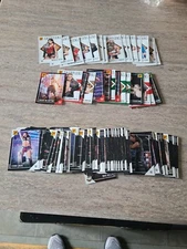 2022 WWE Panini Debut International Build A Set Base Cards RED GREEN GOLD Insert