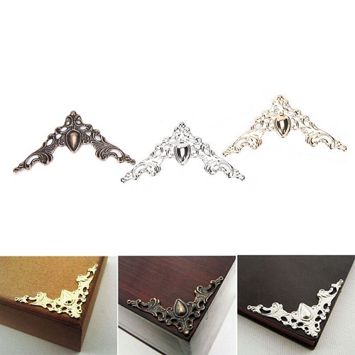 12Pcs Folder Albums Metal Scrapbooking File Book Corner Protectors 41*41mm\ - Picture 8 of 14