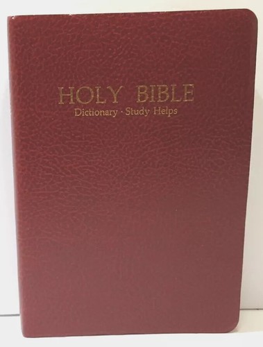 Holy Bible KJV Old & New Testament Dictionary Study Helps Printed England 1979 - Bild 1 von 10