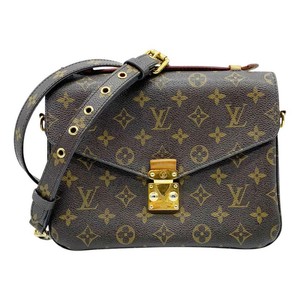 Louis Vuitton Crossbody Pochette Metis Brown Monogram Canvas Shoulder Bag | eBay