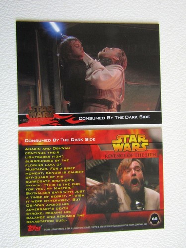 Topps 2005 Star Wars Revenge of the Sith Set Cards 1-90 Card Promo Choice - Picture 69 of 95