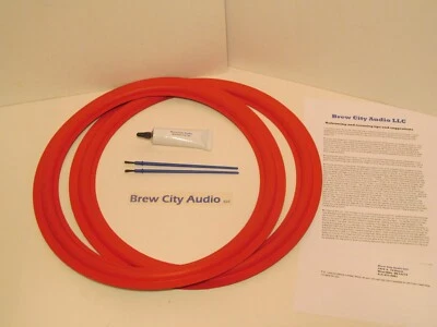 BREW CITY AUDIO Cerwin Vega 15" Speaker Foam Surround Repair Kit DX9 RE38 VS15- MX400 M100 REW15