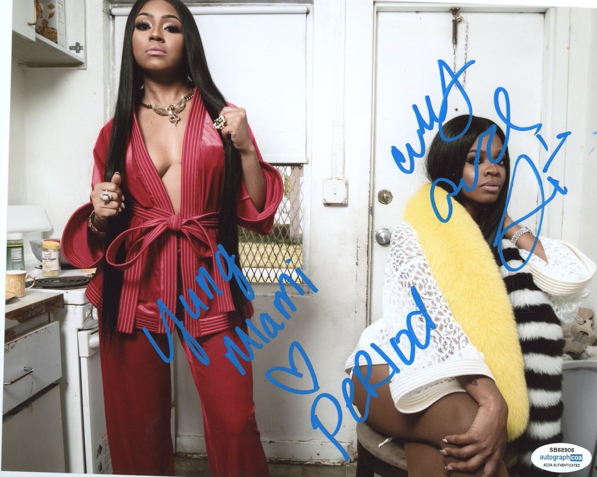 ジャマイカ7” Jubba Tate African Girl none Marcus /00050 CITY GIRLS SIGNED AUTOGRAPH 8x10 PHOTO PICTURE ACOA YUNG