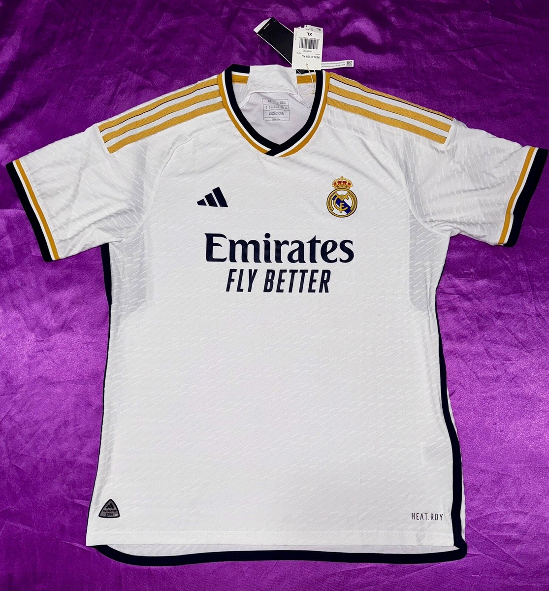 Jersey Authentic Real madrid 23/24 Home Size:Xl | eBay