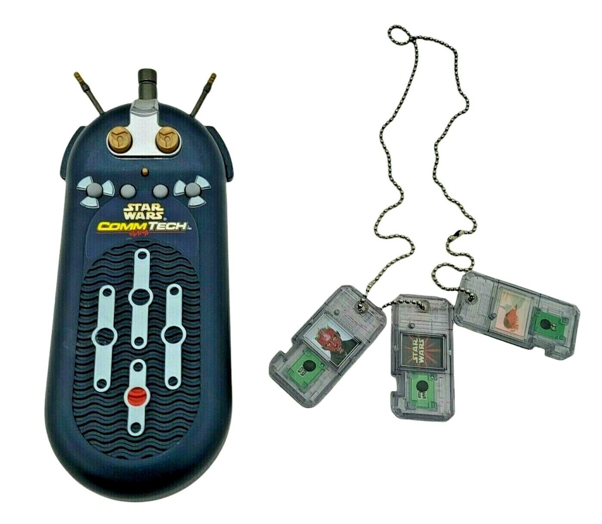 Star Wars Commtech Chip Reader With 3 Chips WORKS | eBay