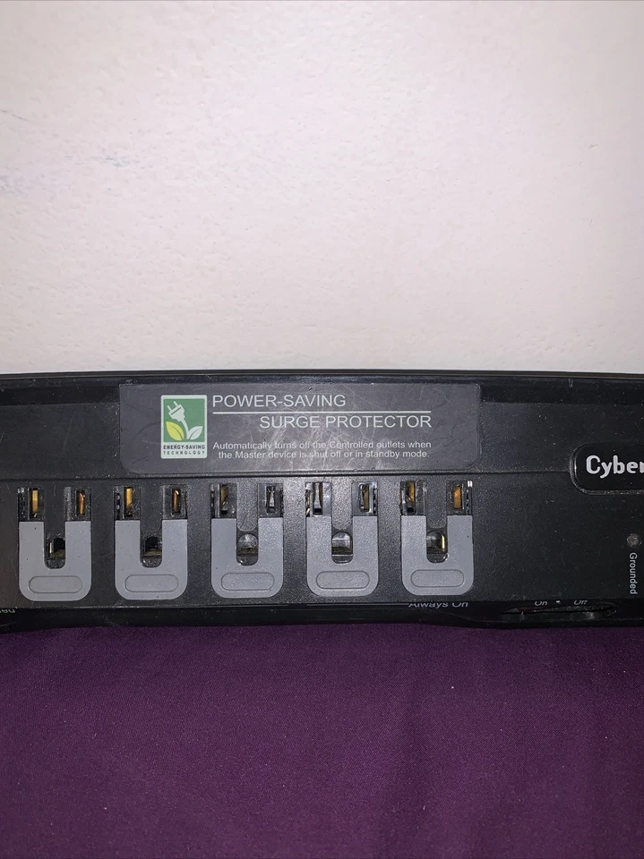Cyber Power Power Saving Surge Protector 15A 6 ft. PD750G - Image 2 of 2