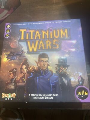 TITANIUM WARS EUPHORIA GAMES, A Strategy & Diplomacy iello 2013 Board Game