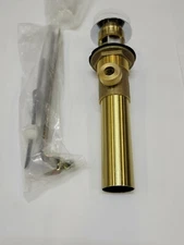 Pop-up drain assembly brass 8'' lavatory faucet 1-1/4"