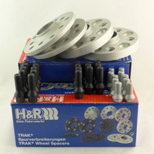H&R Spurverbreiterung 40/50mm silber für BMW X5 Typ X70 E70