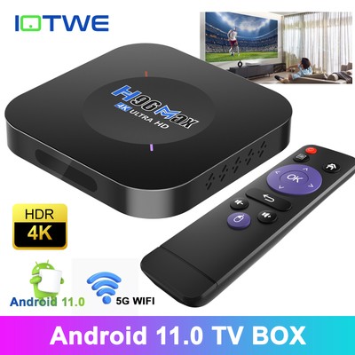 H96 MAX TV Box 5G WIFI6 4K HD 2+16GB Android 11.0 Smart Media Player 2023