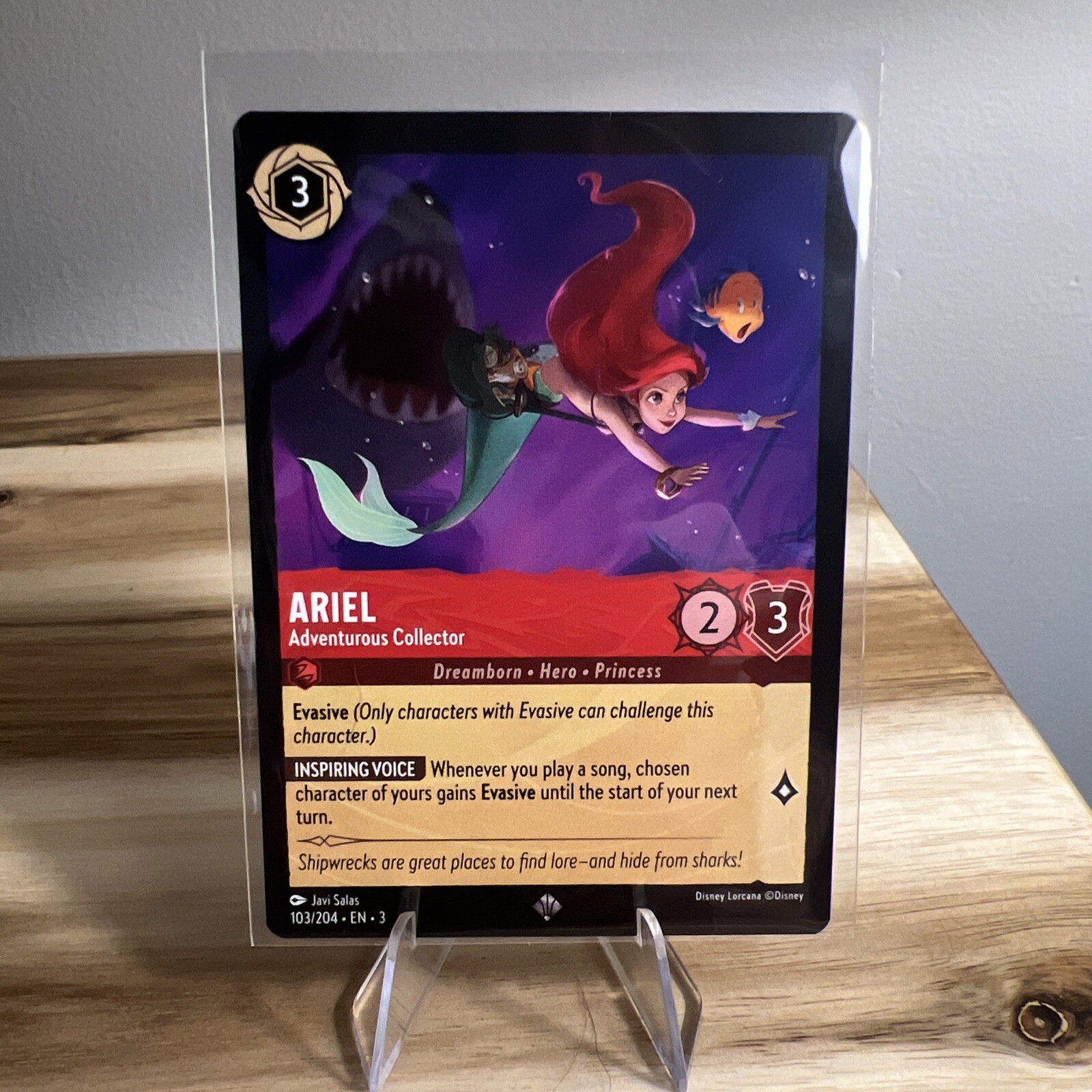 Lorcana Ariel - Adventurous Collector (103/228) Into the Inklands NM