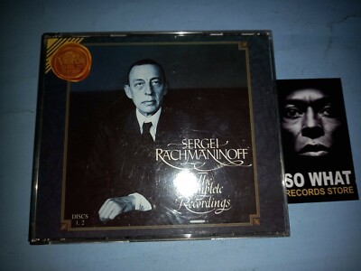RACHMANINOV - THE COMPLETE RECORDINGS. BOX 2 CD RCA VICTOR GOLD