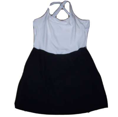 navy blue dress for baby girl Women's Cross Back Tennis Dress