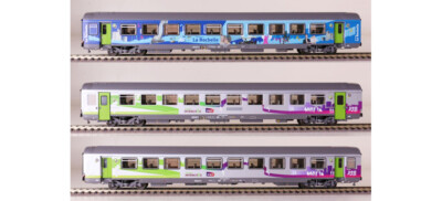 LS MODELS 41201 Set B101/2tuh swing doors, advertising livery  La Rochelle 