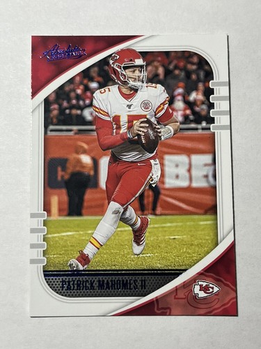 2020 Absolute Patrick Mahomes Blue Parallel Kansas City Chiefs π₯