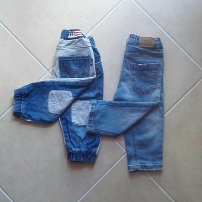 jeans x 2 bimbo neonato original marines 6 9 mesi Lotto stock abbigliamento  | eBay