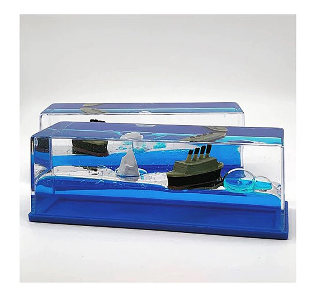 Titanic Liquid Wave Paperweight Desk Toy Sensory Toy Autism for