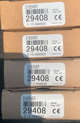 BANNER ENGINEERING S18SN6R (29408)-NIB