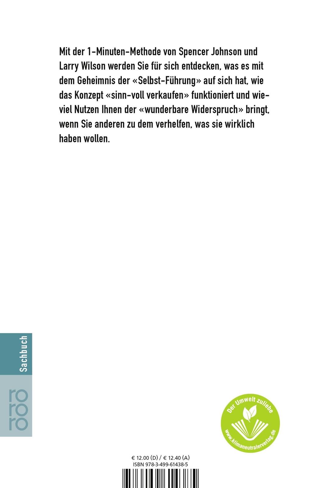 Thumbnail - Das Minuten-verkaufstalent, Spencer Johnson