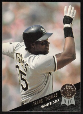 #ad 1993 Leaf #195 Frank Thomas Chicago White Sox $1.75