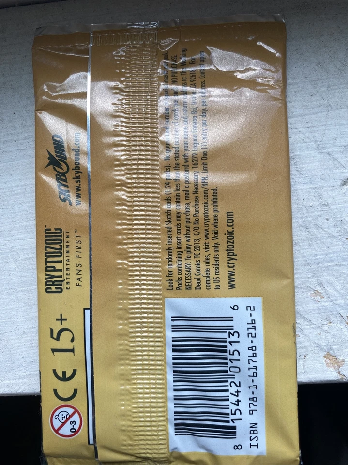 PACK SELLADO CARTAS COLECCIONABLES WALKING DEAD - Set 2 Foto 2 de 4