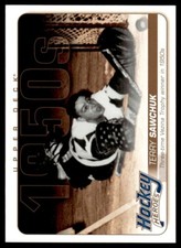 2011-12 Upper Deck Hockey Heroes 1950s / 1960s Terry Sawchuk Detroit Red Wings