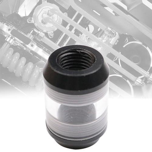 Water Cooling System Filter Transparent Screen Funnel Shaped G1/4 Inner Thread - Afbeelding 4 van 7