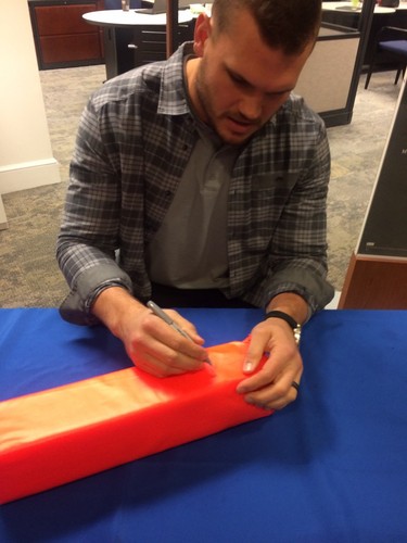 Vance McDonald Signed Autographed Pylon Pittsburgh Steelers Proof - Picture 2 of 2